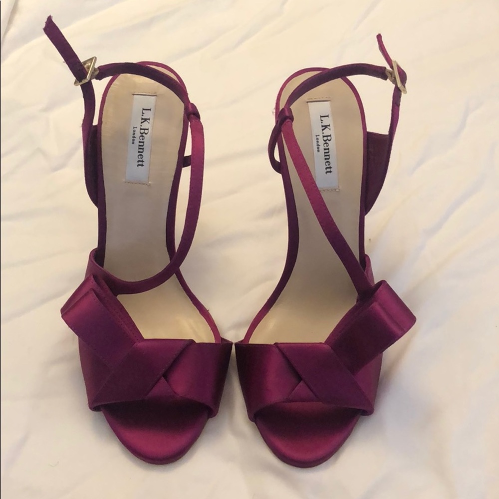 New L.K. Bennett heels, size 38 1/2